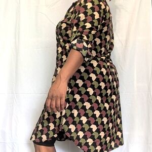 Izzy & Liv button down shirtdress